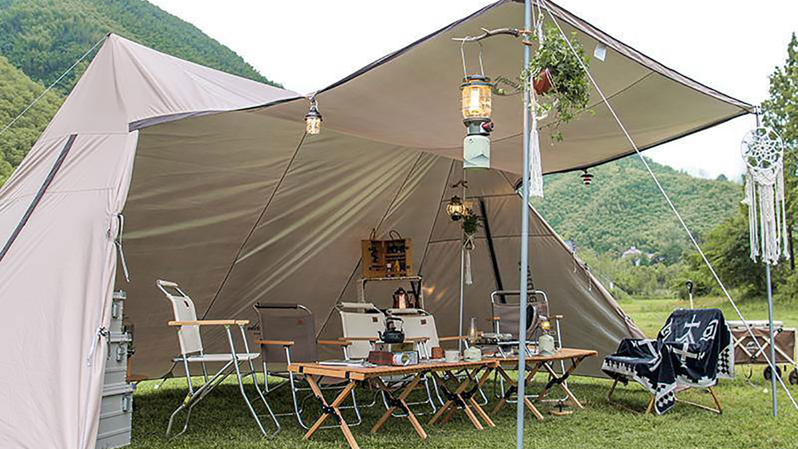 Lều 10 người Naturehike Cloud Desk Shelter NH20TM008