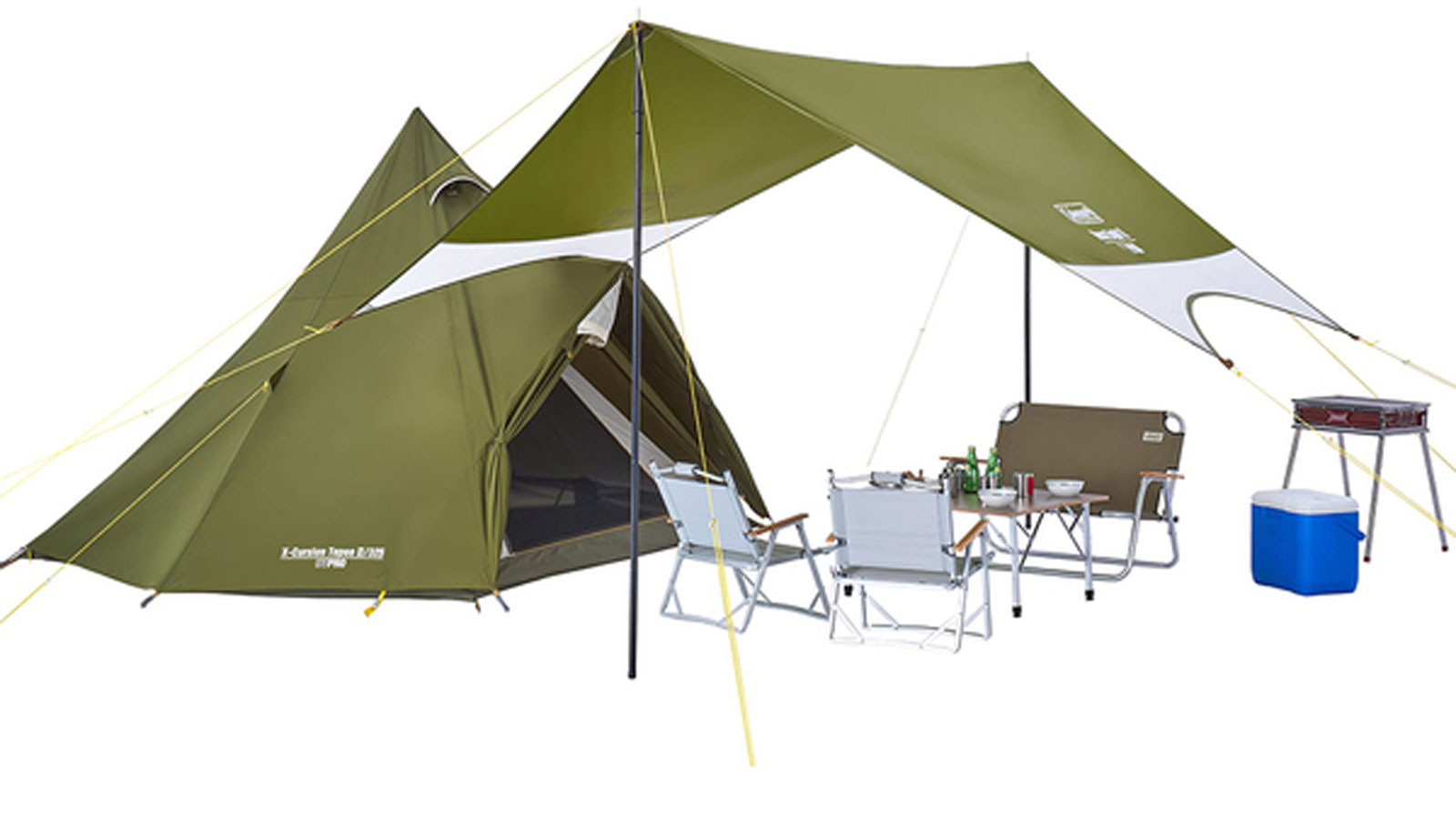 Lều 4 người Coleman X-Cursion Tepee II 325 Asia