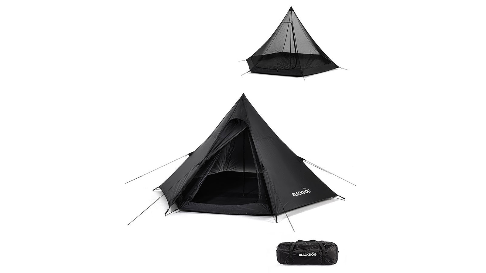 Lều cắm trại 3 người Blackdog Pyramid Tent BD-ZP003