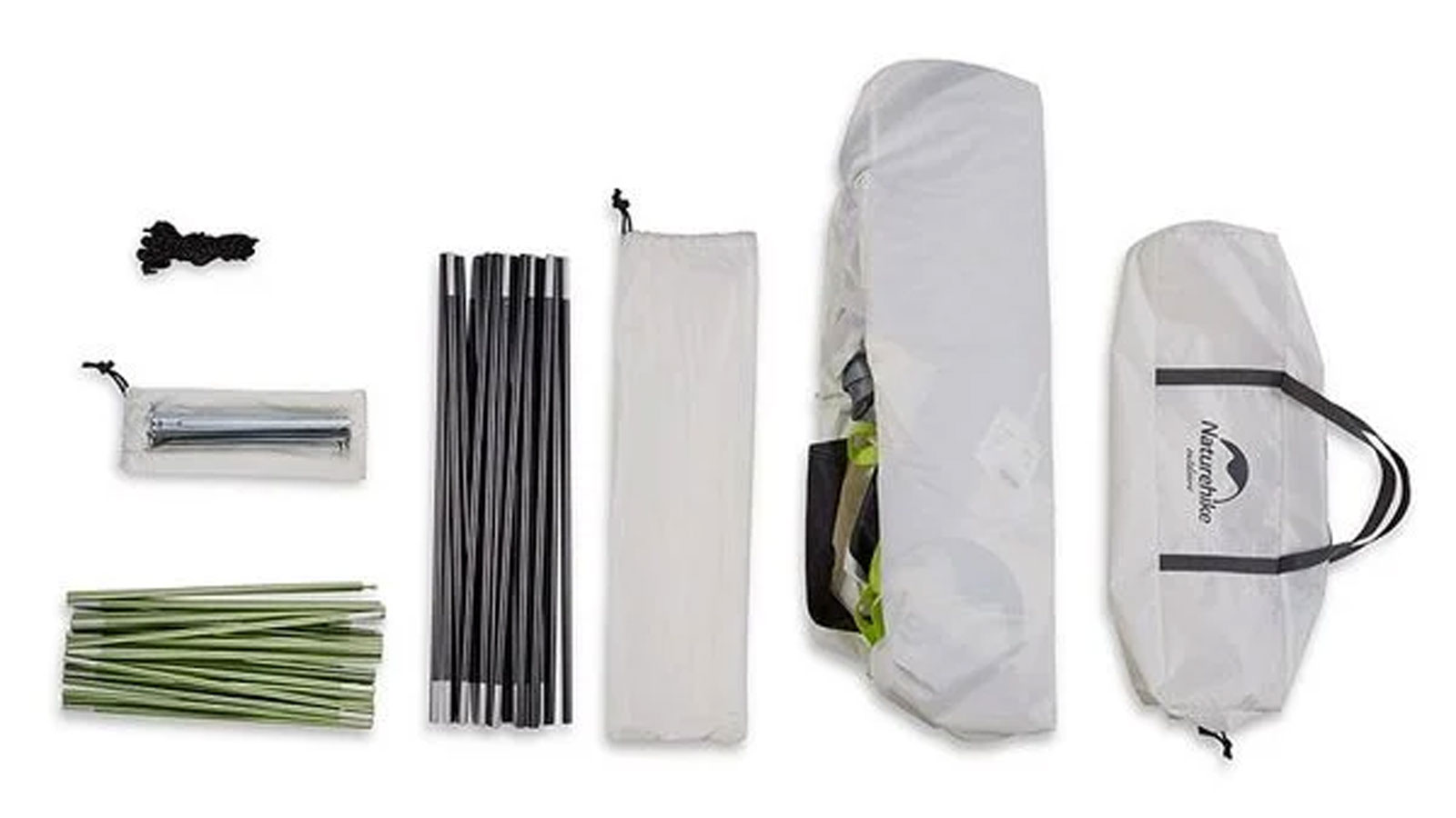 Lều cắm trại 4 người Naturehike Foldable Waterproof Single Layer Tent NH18Z001-P - 9551