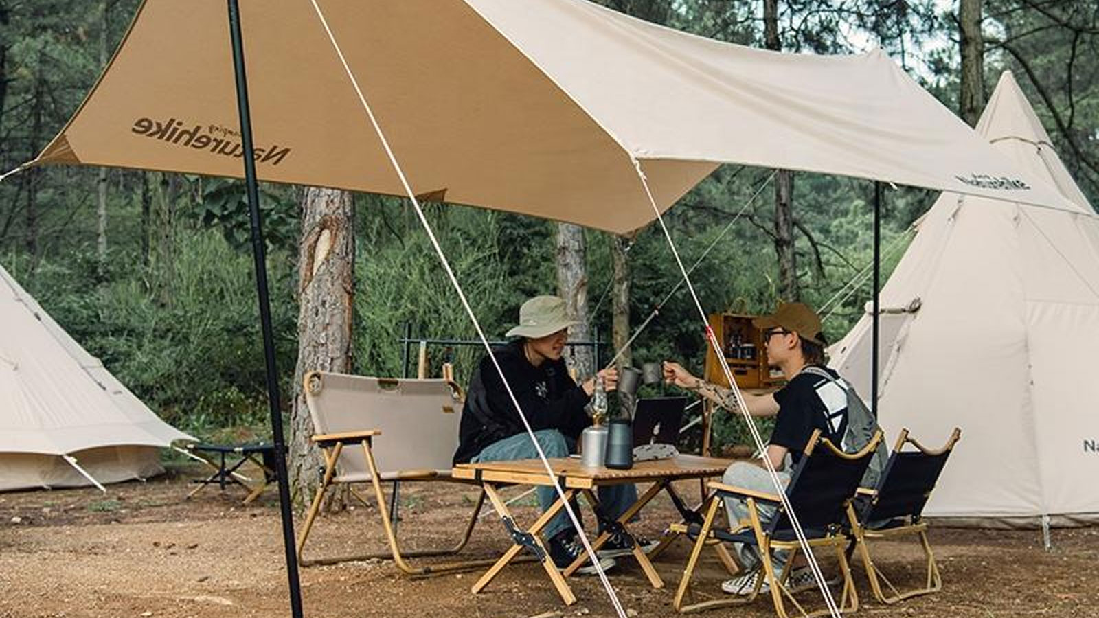 Tăng lều dã ngoại Naturehike Glamping Camping Fly Tent NH20TM005-9782