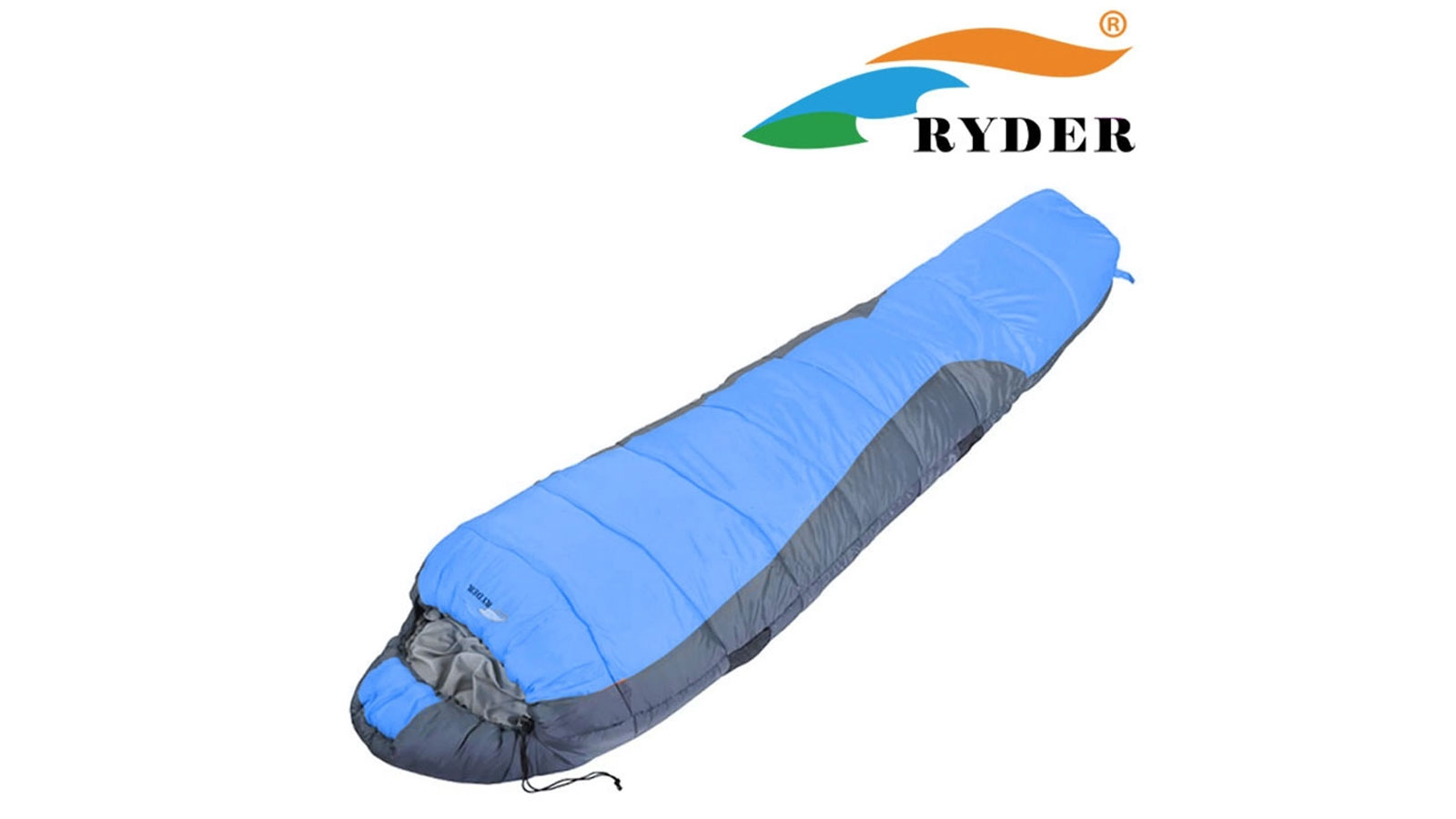 Túi ngủ mùa đông 2 lớp Ryder 2 Layers Mummy Sleeping Bag D1005 Blue - 7484