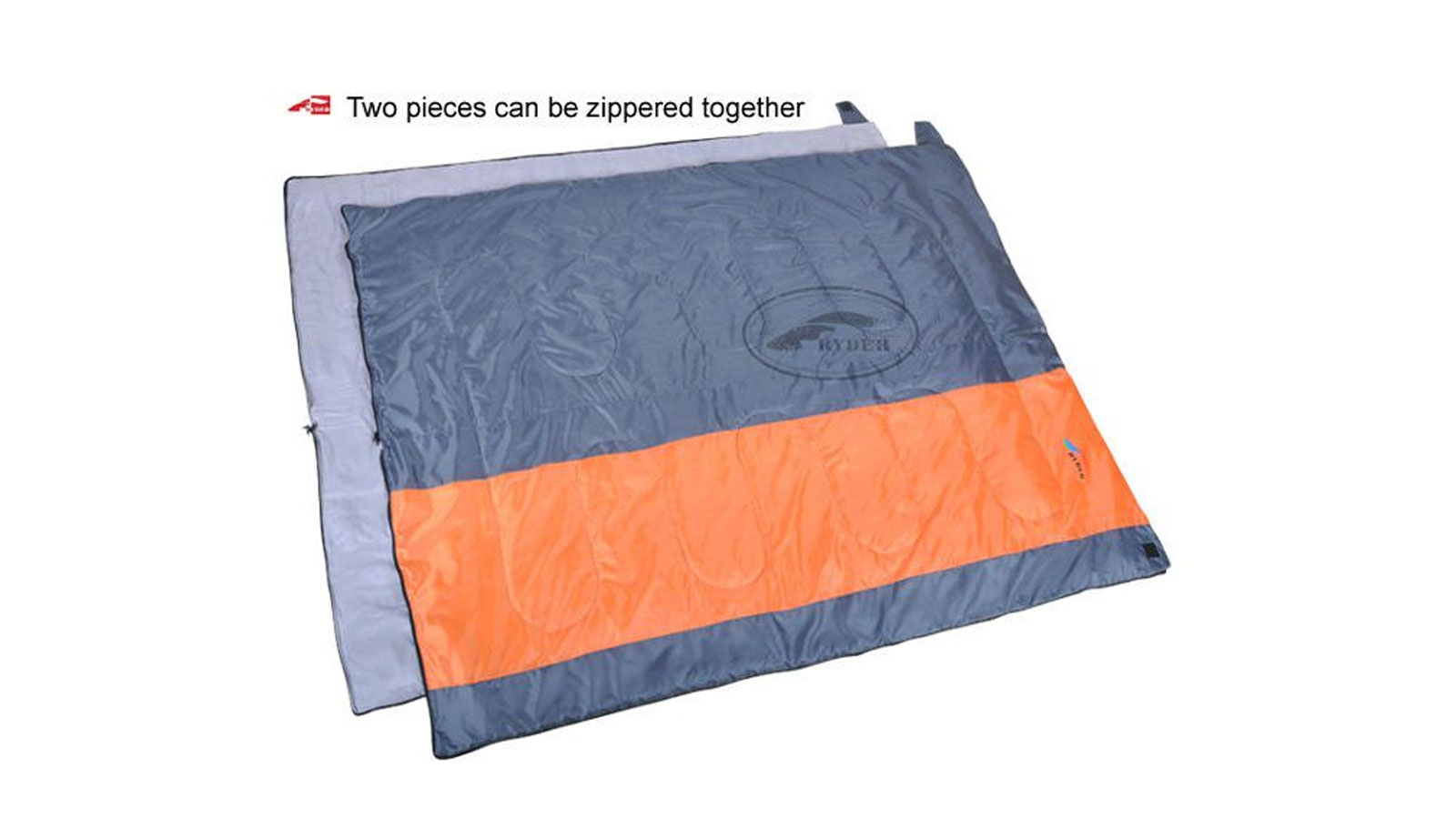 Túi ngủ Ryder Envelope Sleeping Bag D1001 Orange - 7482