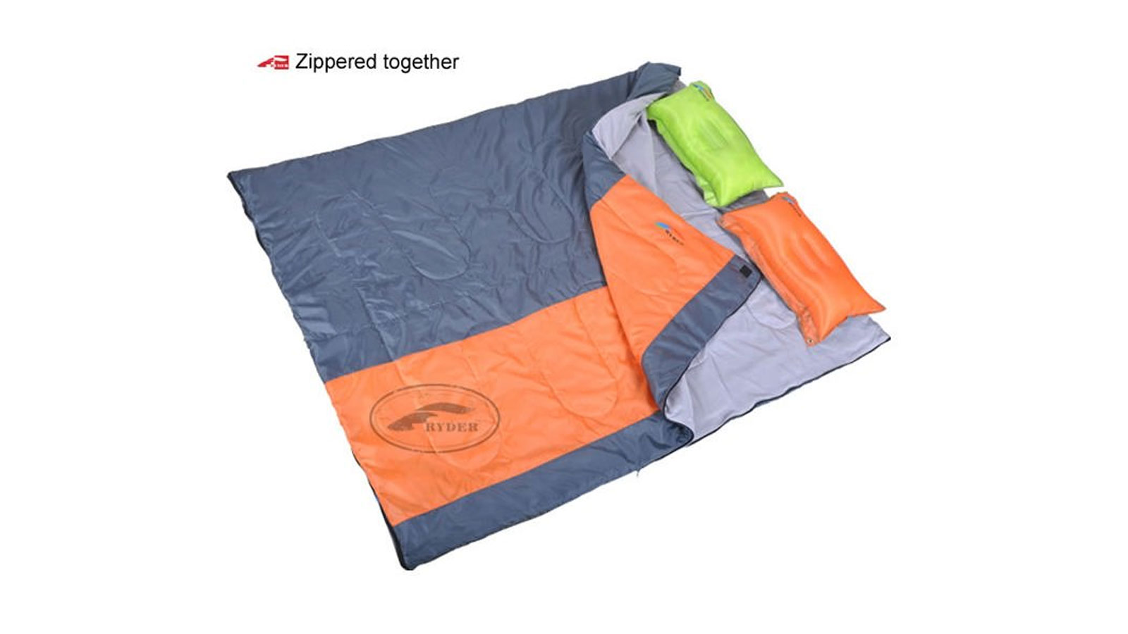 Túi ngủ Ryder Envelope Sleeping Bag D1001 Orange - 7482