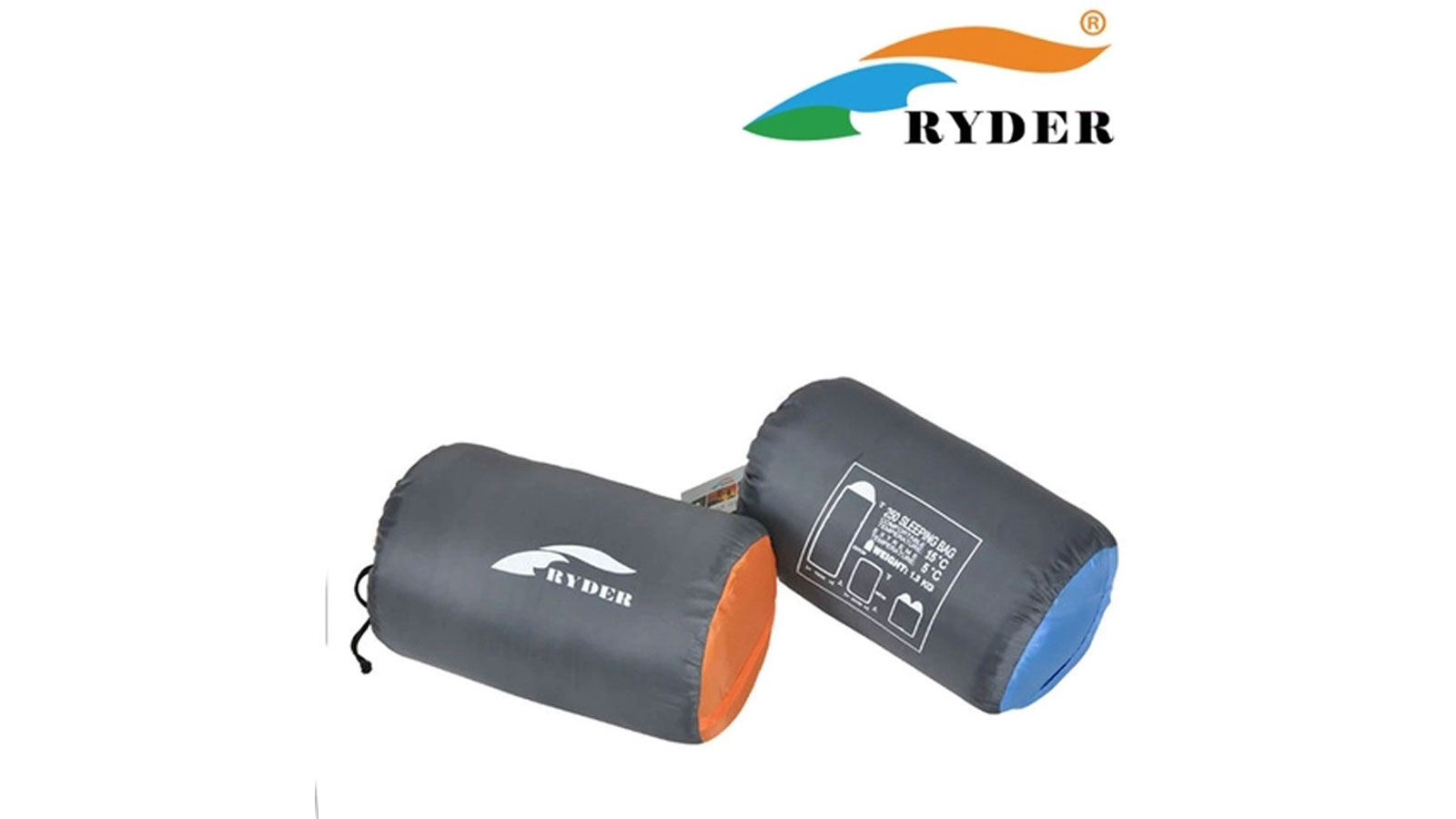 Túi ngủ Ryder Envelope Sleeping Bag D1002 Orange- 7483